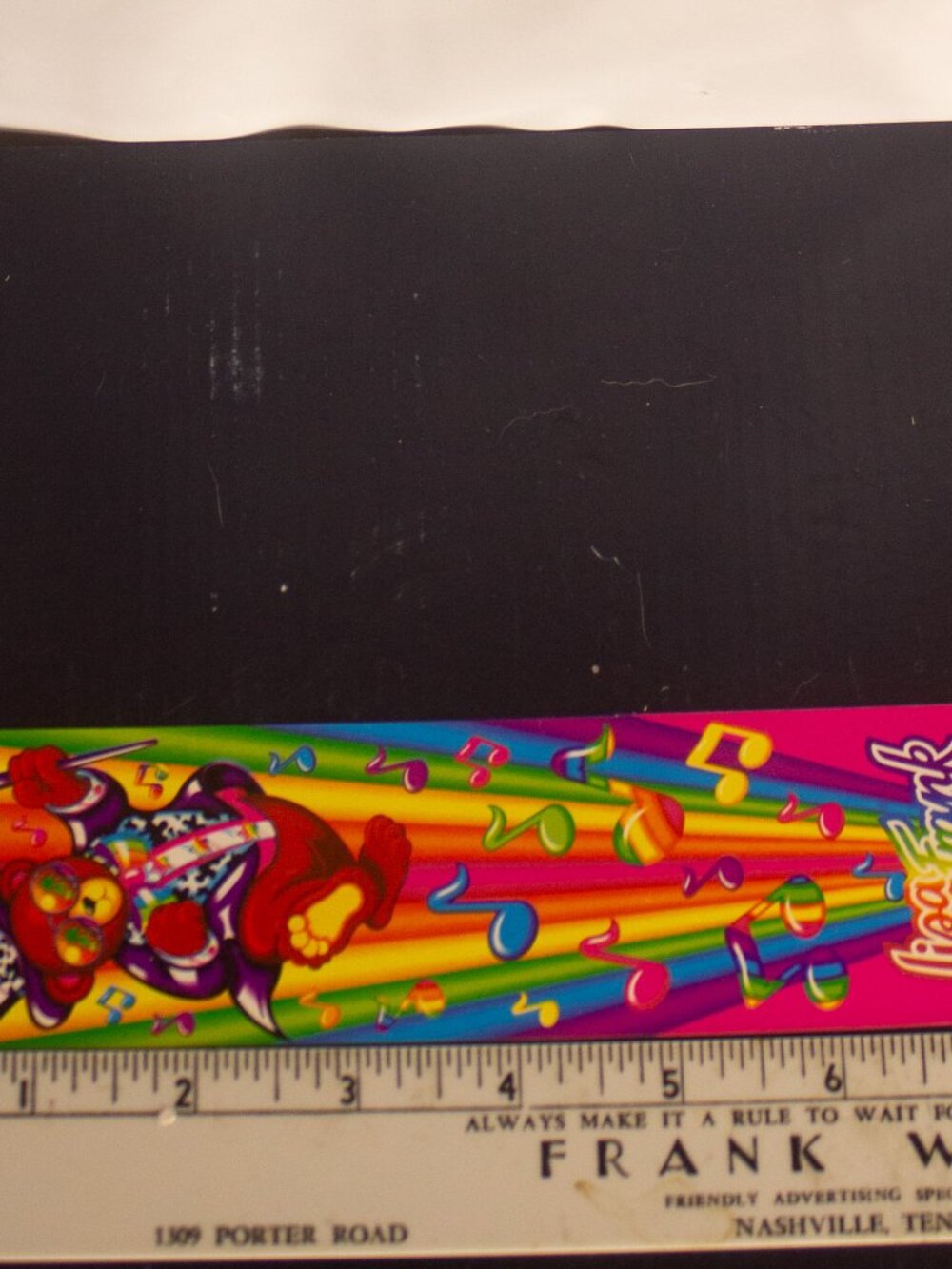Lisa Frank Hollywood Bear Bookmark Vintage 1990s - Picture 3 of 4